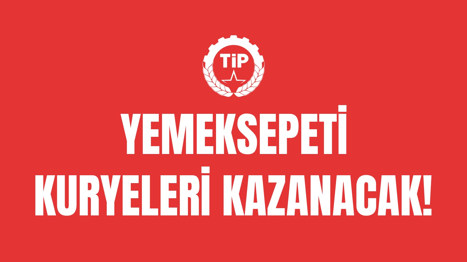 Yemeksepeti Kuryeleri Kazanacak!