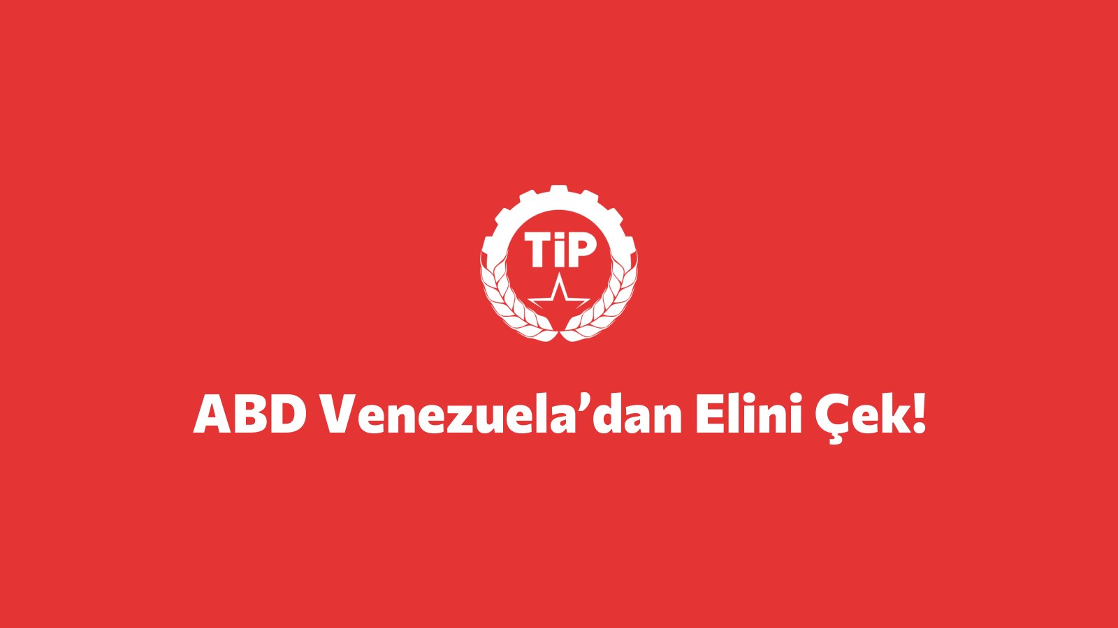 ABD Venezuela’dan Elini Çek!