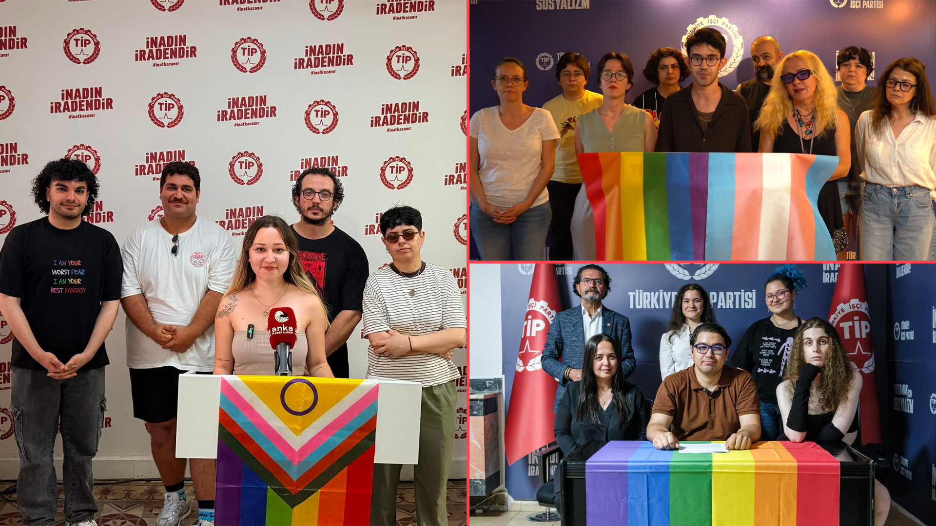 LGBTİ+ Büromuz Ankara, İzmir ve İstanbul'da Basın Toplantılarını Düzenledi