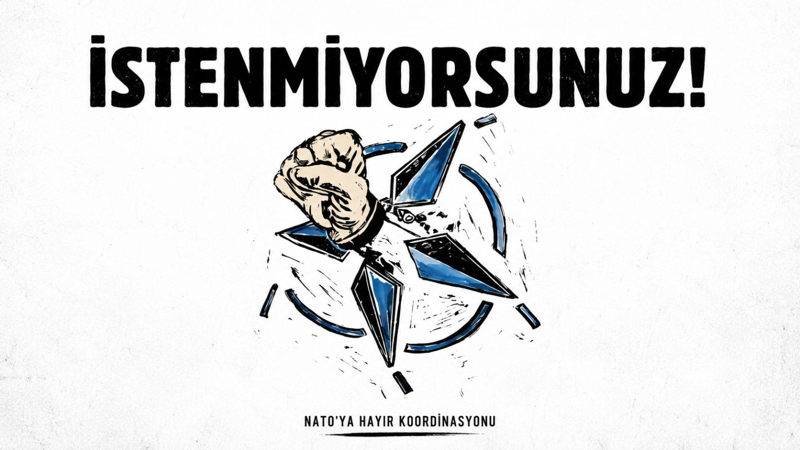 İSTENMİYORSUNUZ! | NATO'ya Hayır Koordinasyonu