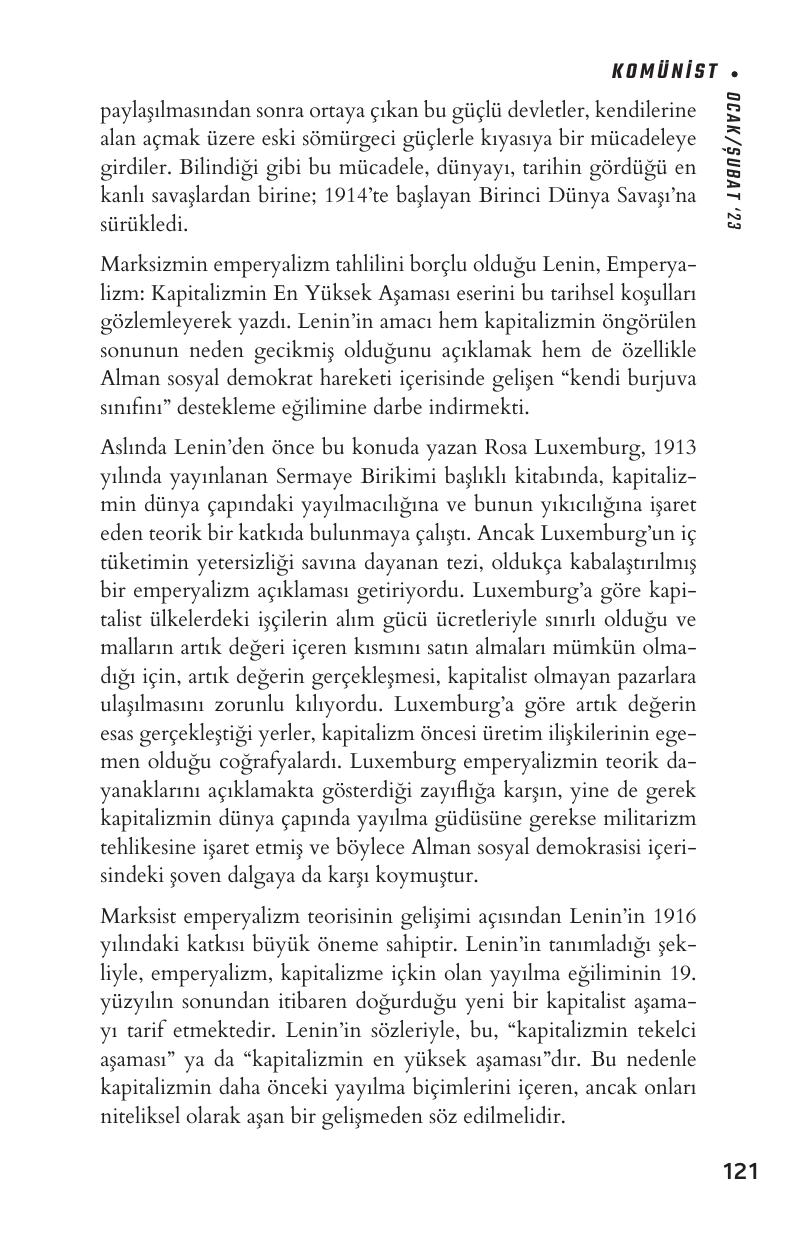 Sayı 20 - Sayfa 121