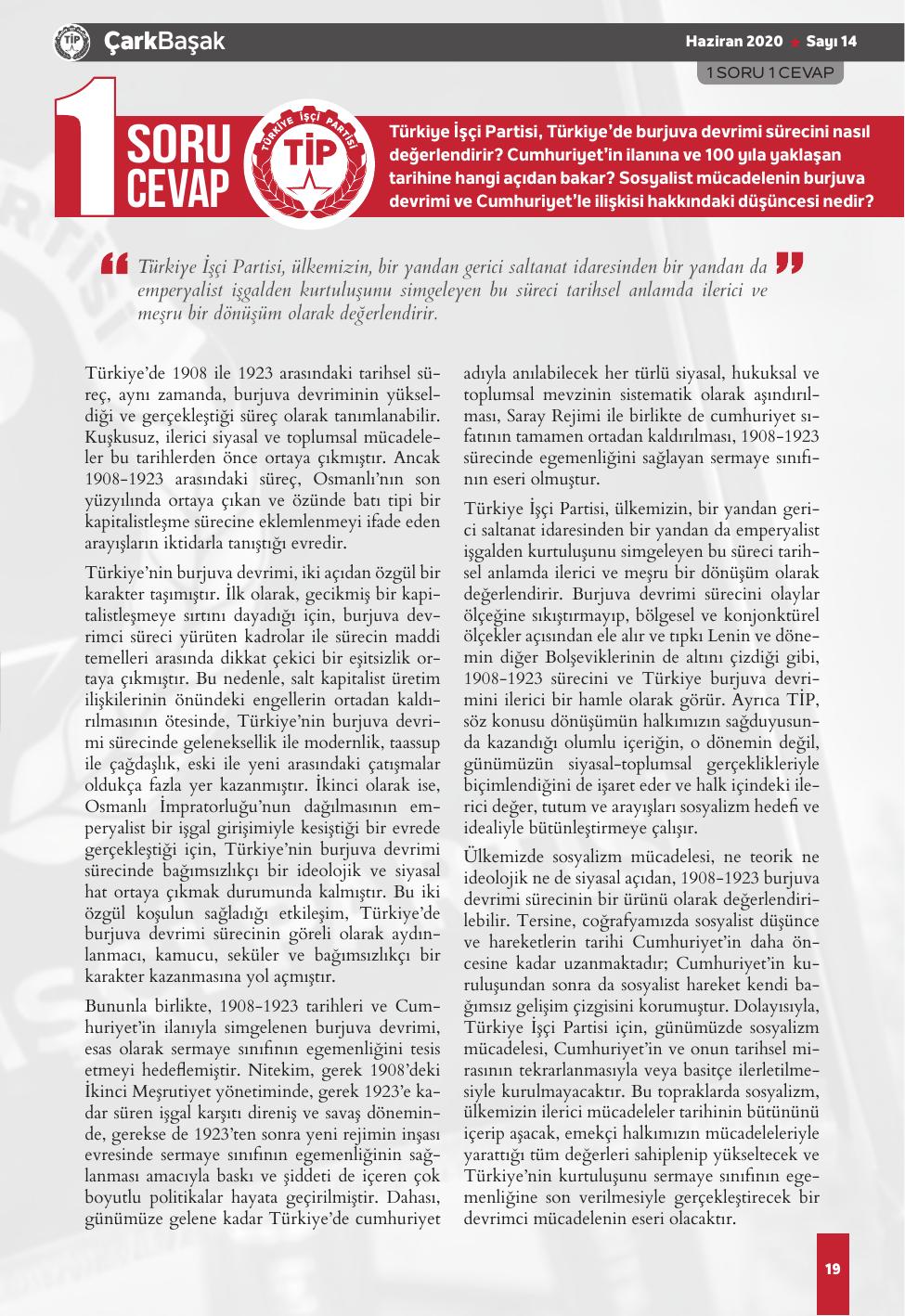 Sayı 14 - Sayfa 19