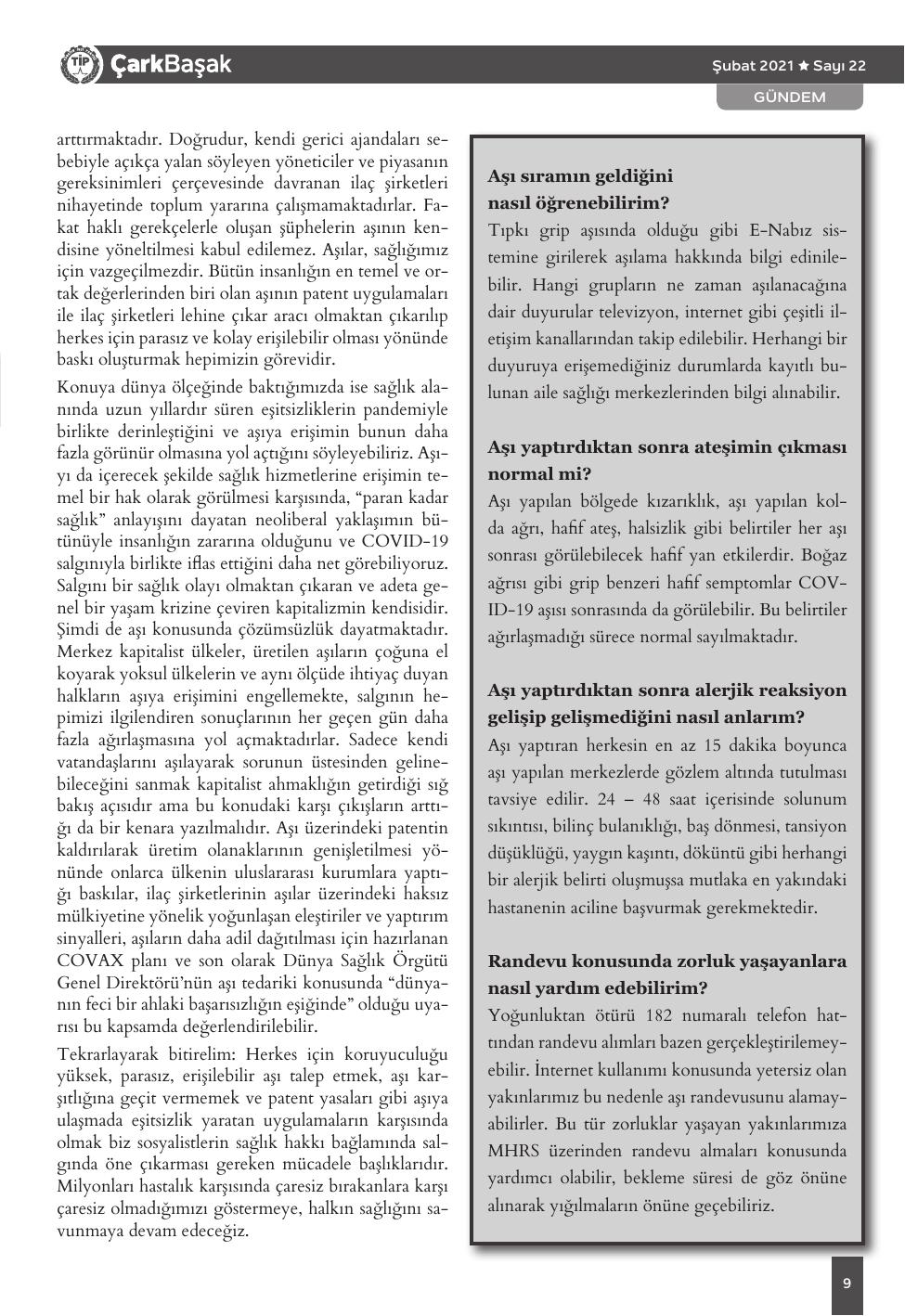 Sayı 22 - Sayfa 9
