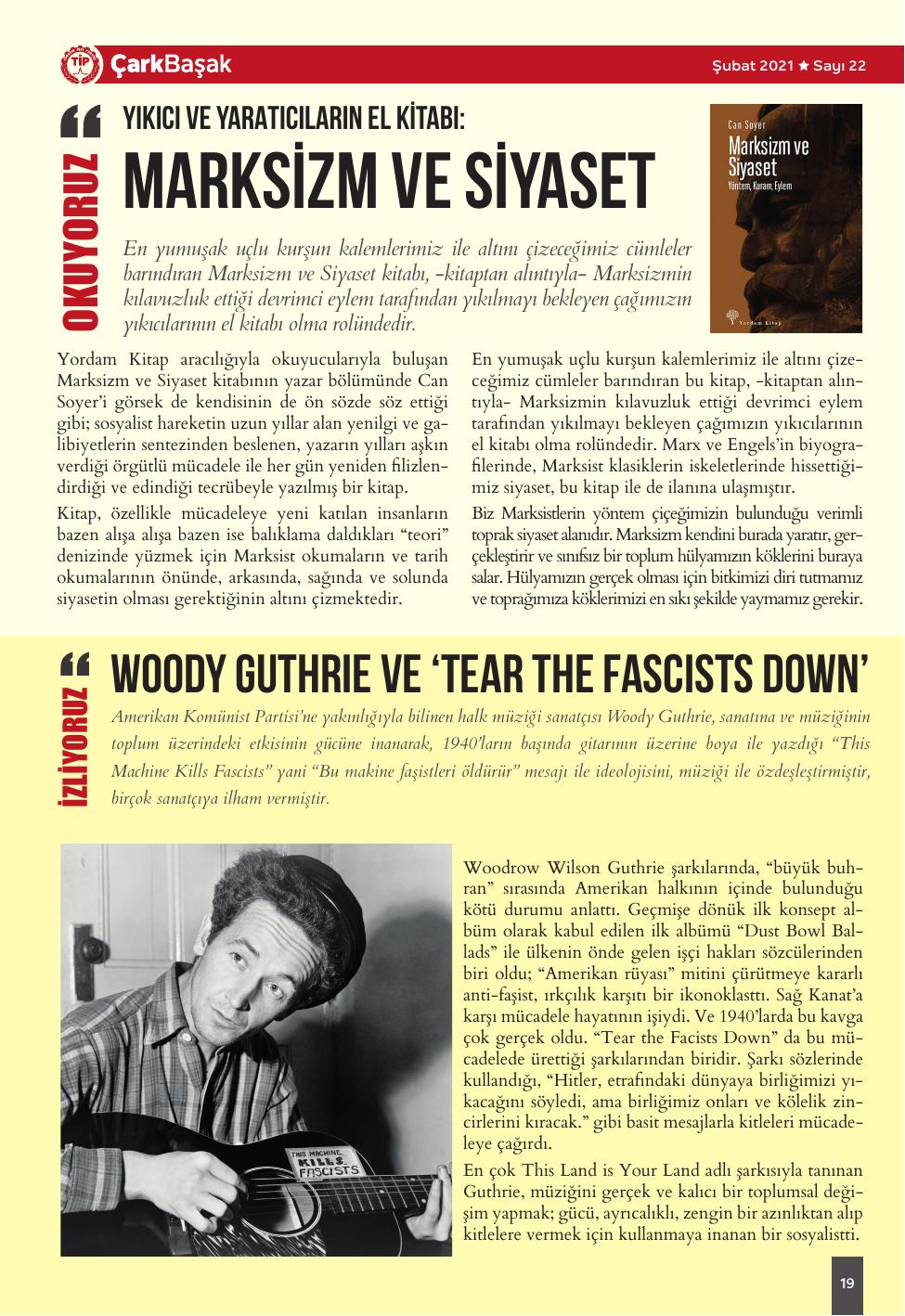 Sayı 22 - Sayfa 19