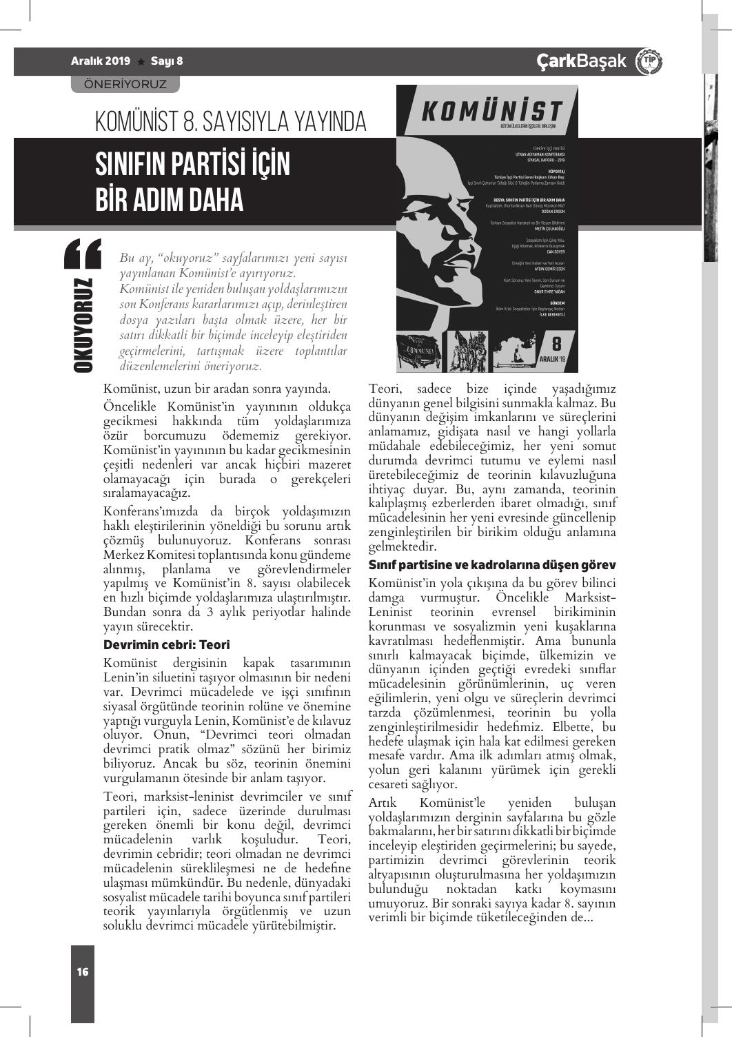 Sayı 8 - Sayfa 16