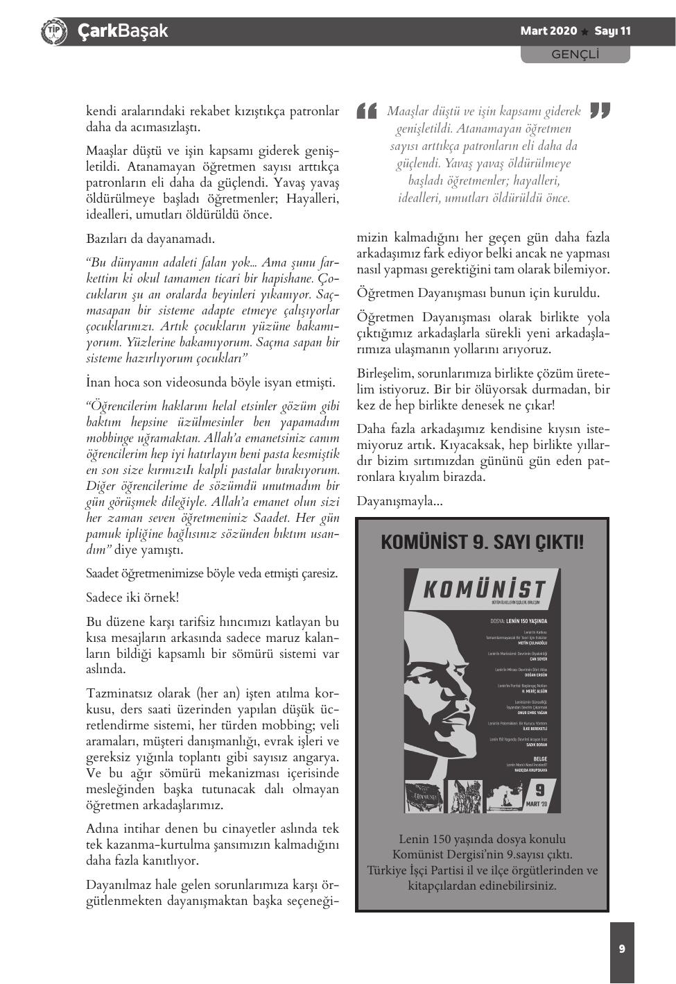Sayı 11 - Sayfa 9