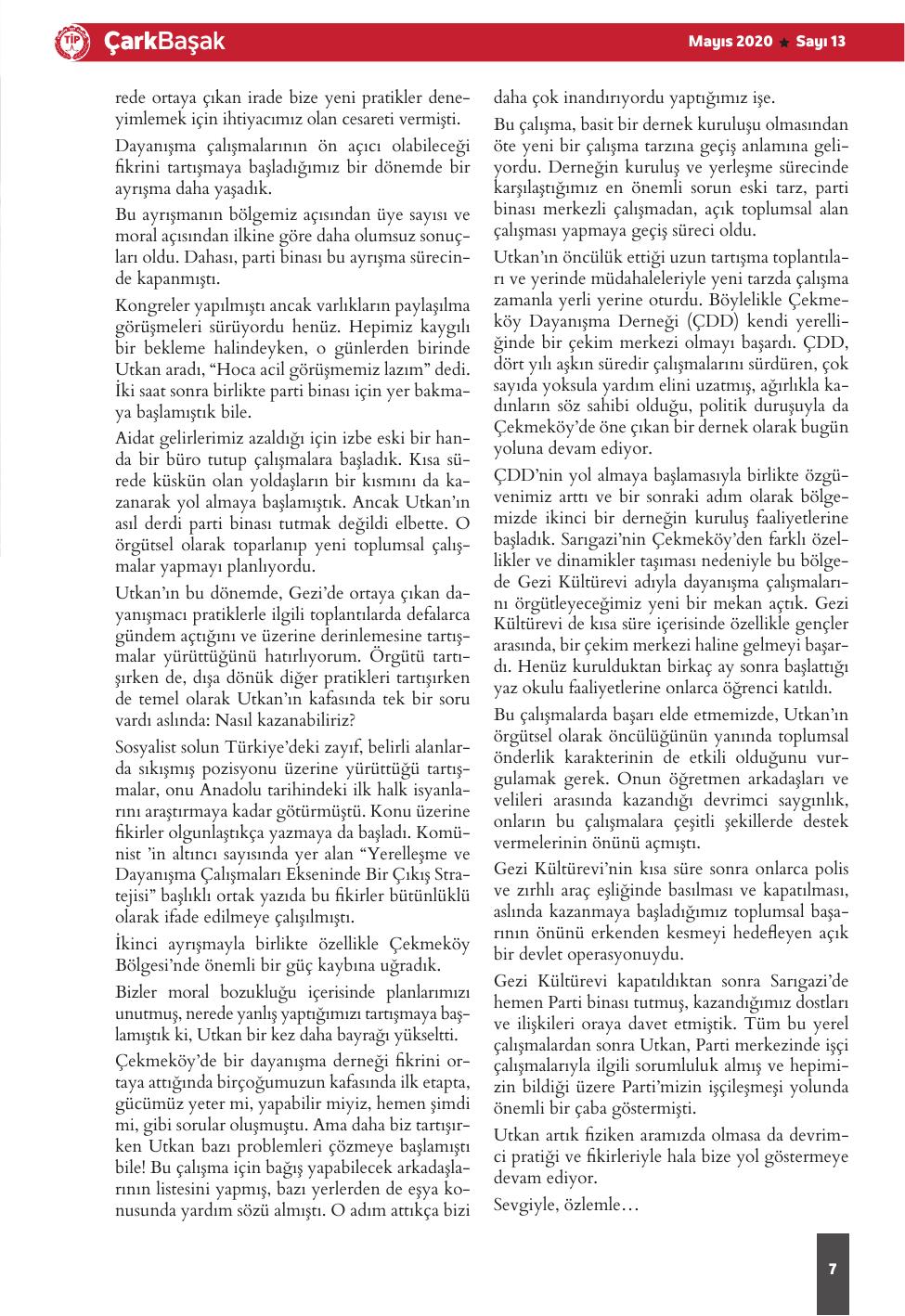 Sayı 13 - Sayfa 7