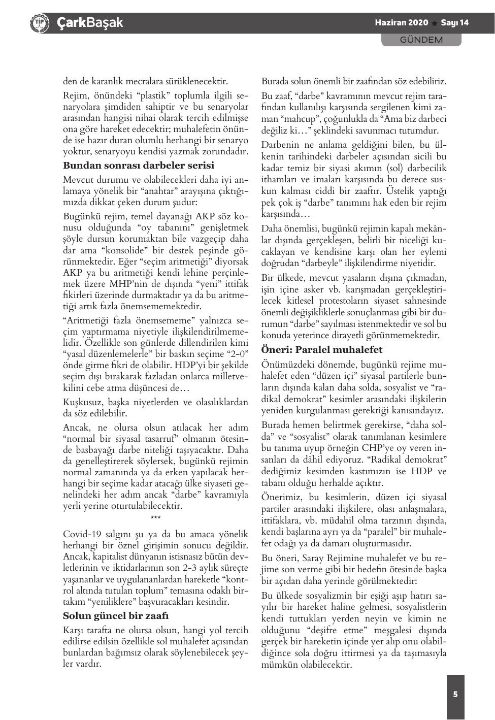 Sayı 14 - Sayfa 5