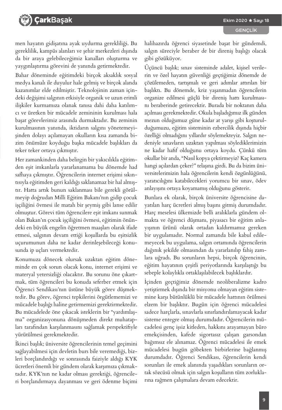 Sayı 18 - Sayfa 9
