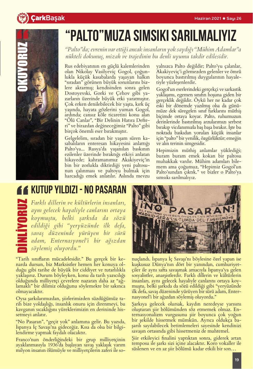 Sayı 26 - Sayfa 19