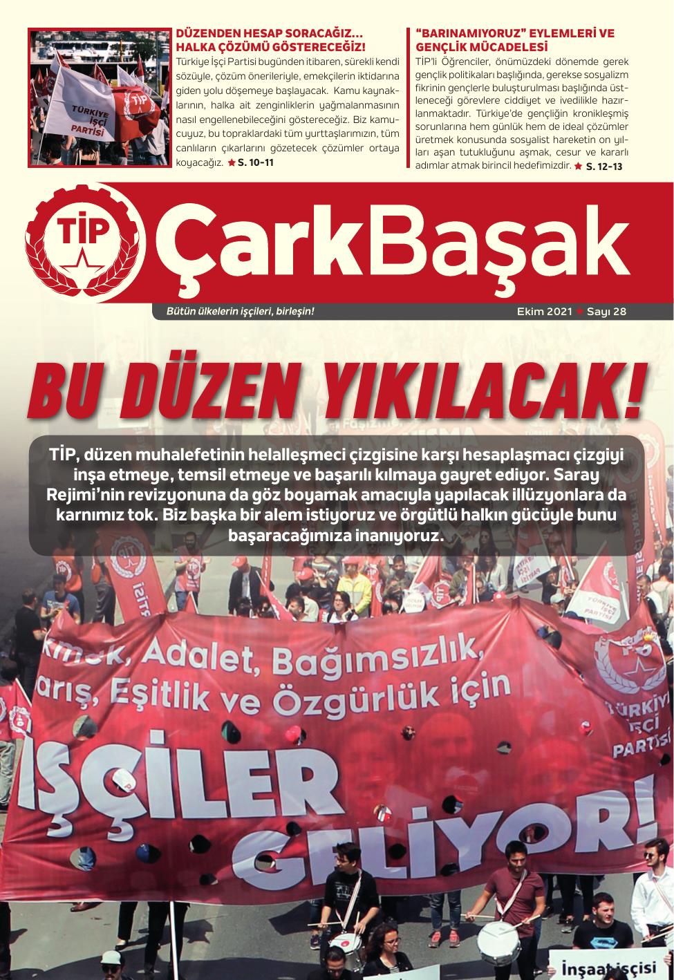 Sayı 28 kapak (1. sayfa)