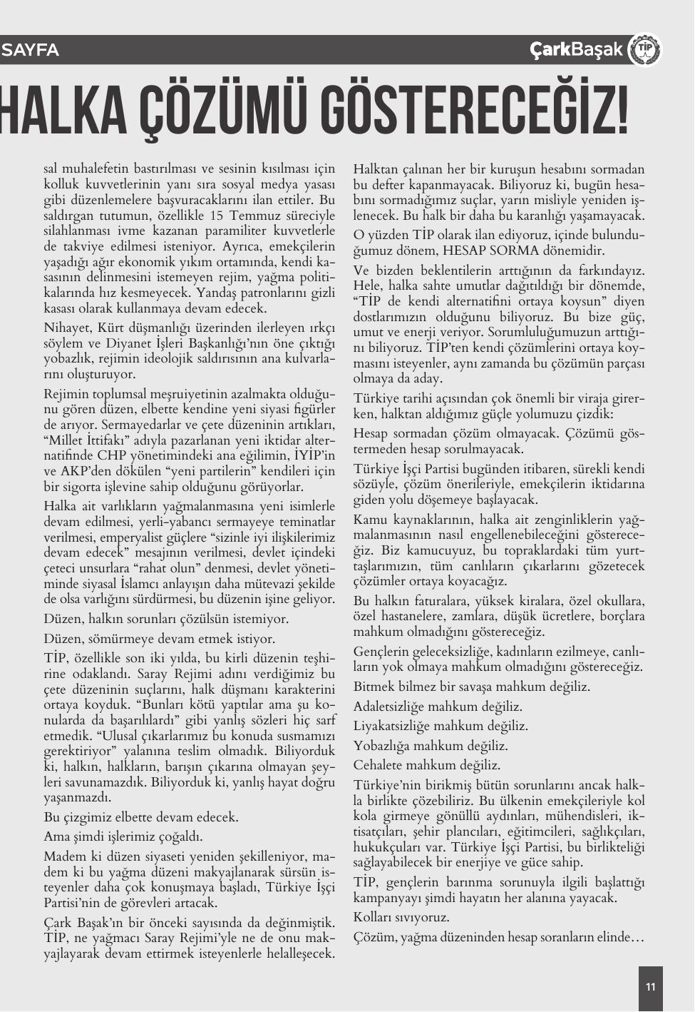 Sayı 28 - Sayfa 11