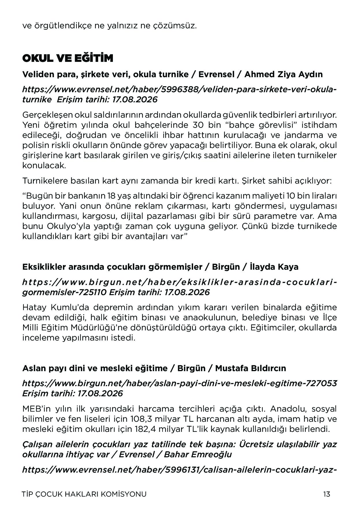 Sayı 16 - Sayfa 13