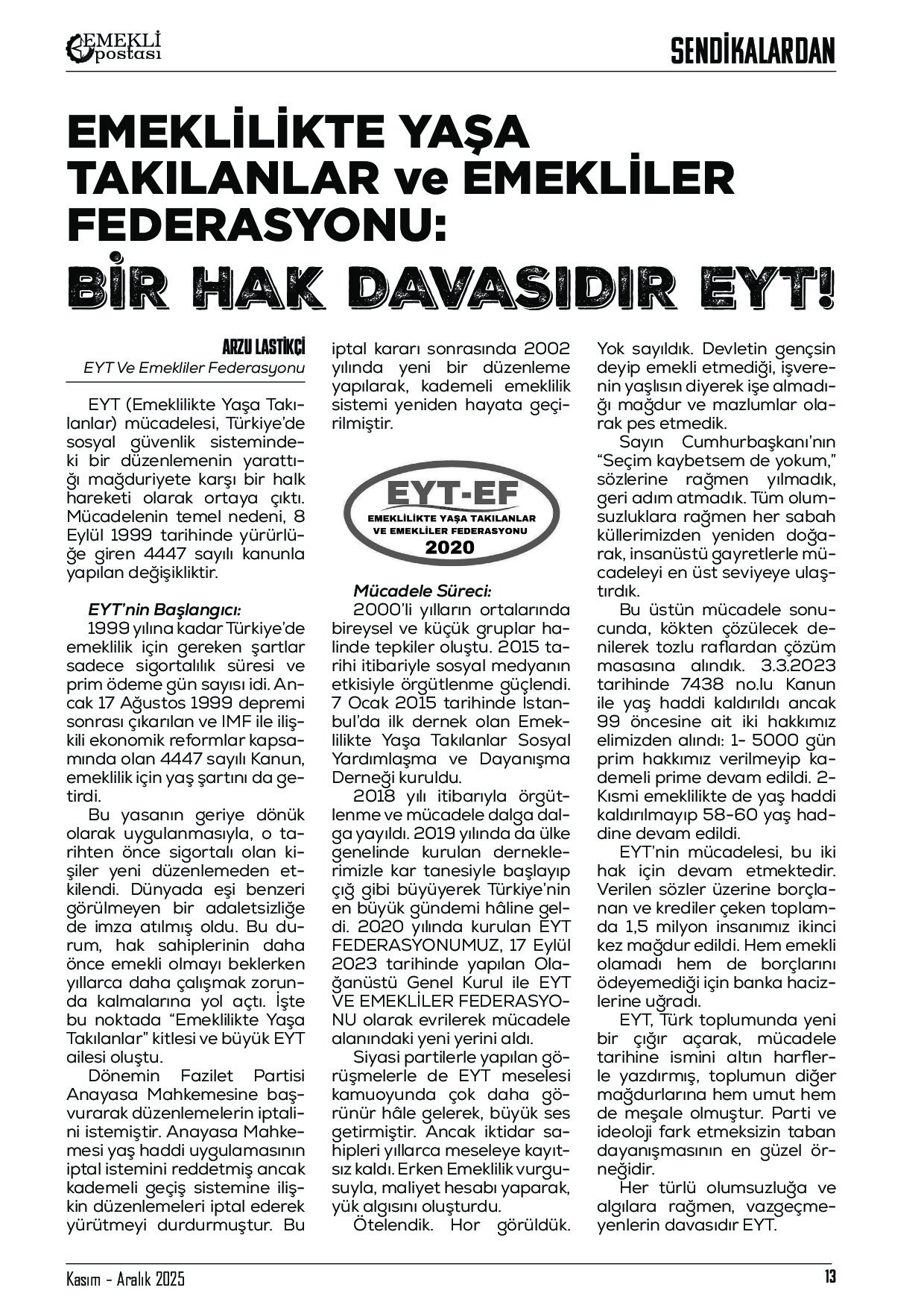 Sayı 1 - Sayfa 13