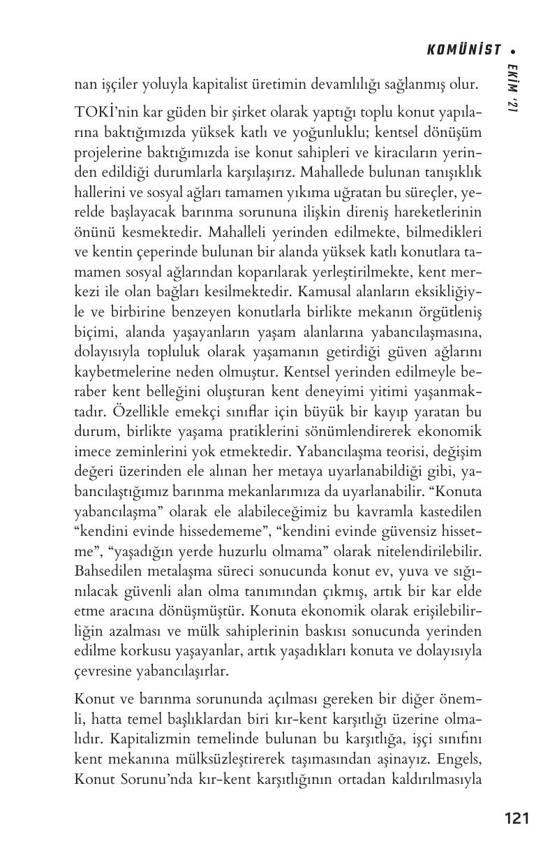 Sayı 15 - Sayfa 121