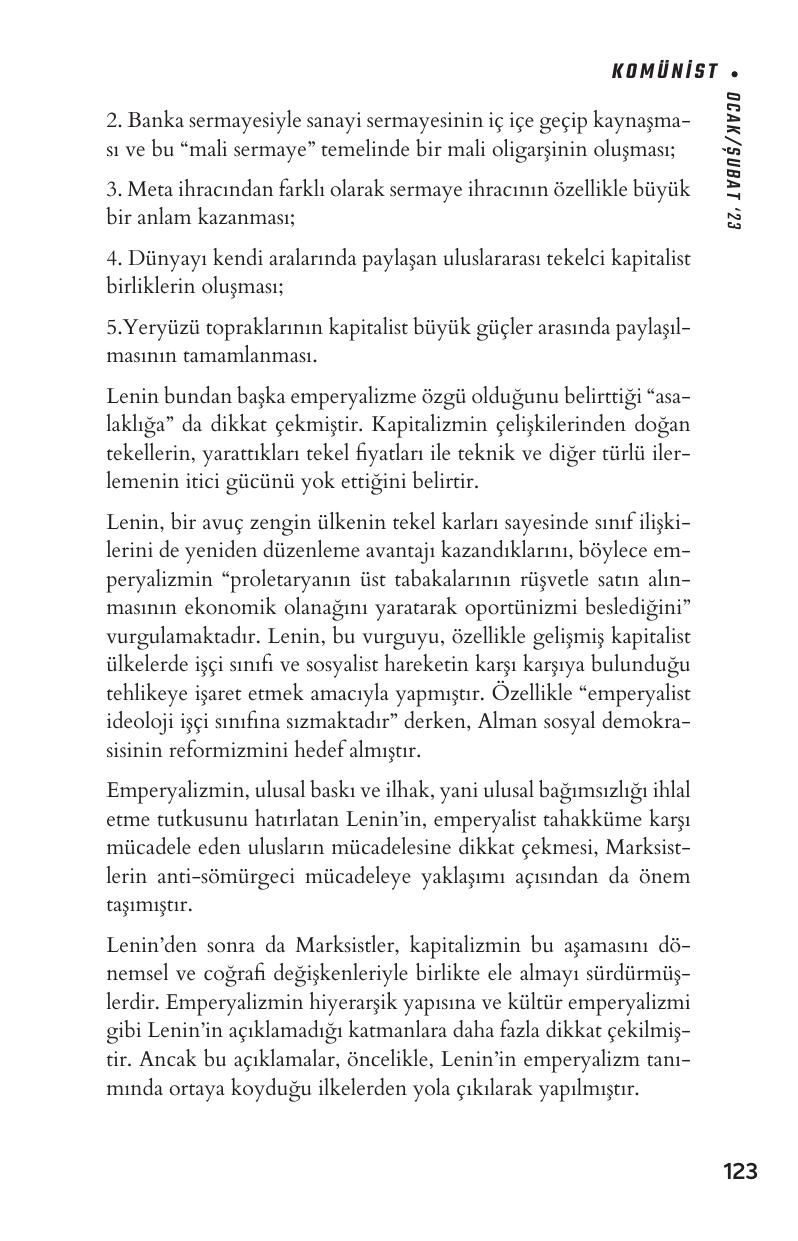 Sayı 20 - Sayfa 123