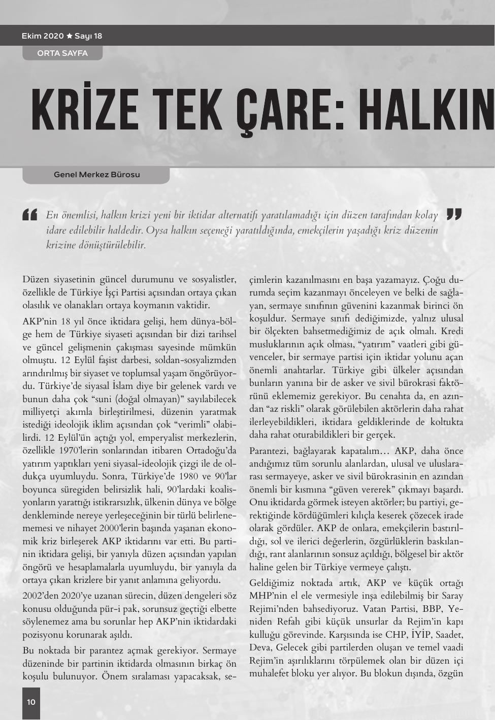 Sayı 18 - Sayfa 10