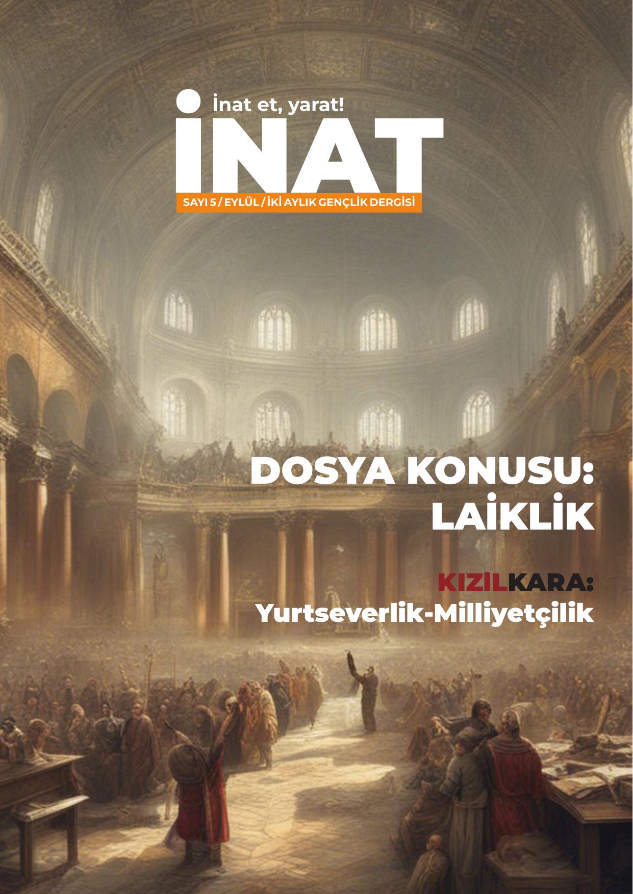 Sayı 5 kapak (1. sayfa)